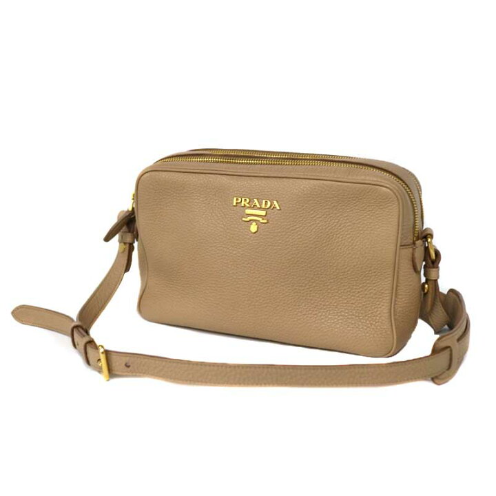 楽天市場】PRADA【プラダ】 1BH079 ショルダーバッグ ベージュ系  