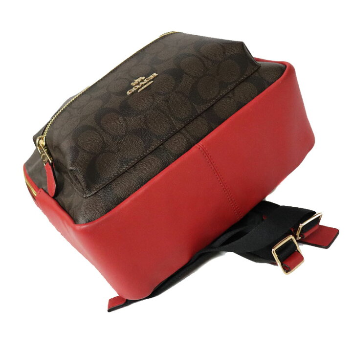 楽天市場】COACH【コーチ】F32200 バックパック レザー×PVCキャンバス 