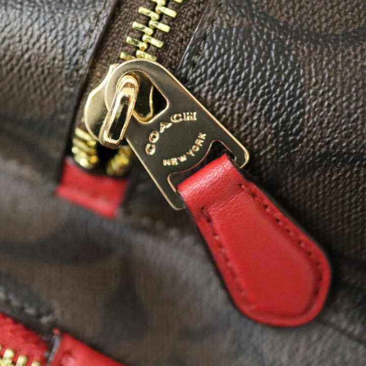 楽天市場】COACH【コーチ】F32200 バックパック レザー×PVCキャンバス 