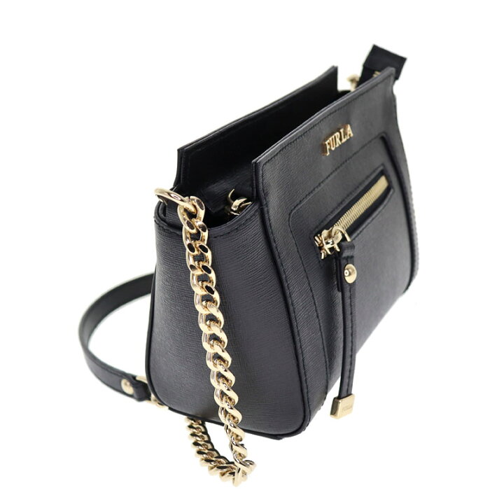 楽天市場】FURLA【フルラ】チェーンショルダーバッグ ブラック系 黒 