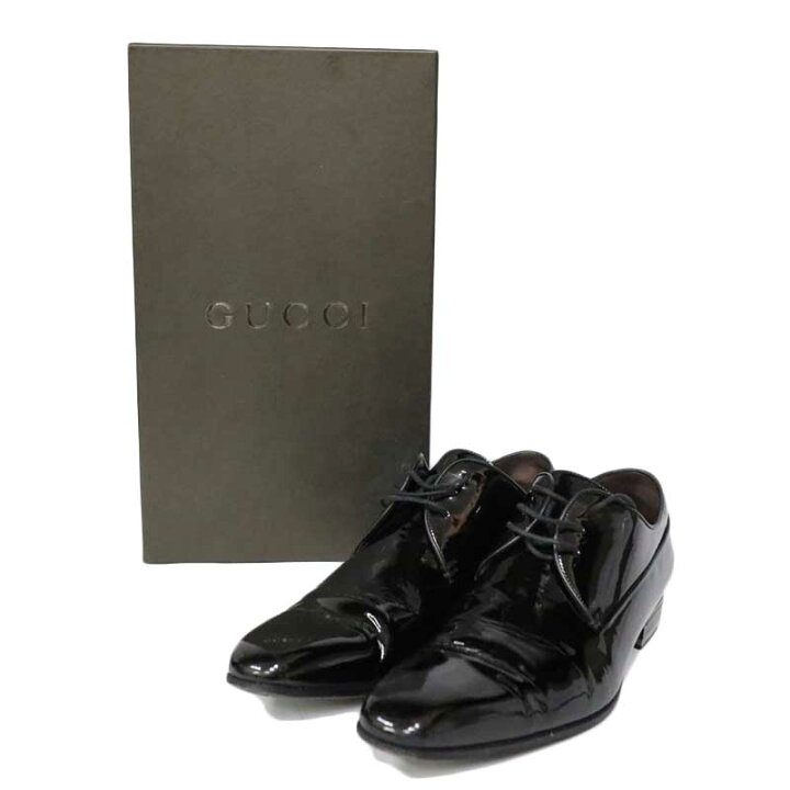 楽天市場】GUCCI【グッチ】革靴 ビジネス シューズ 靴 ブラック 黒 41 