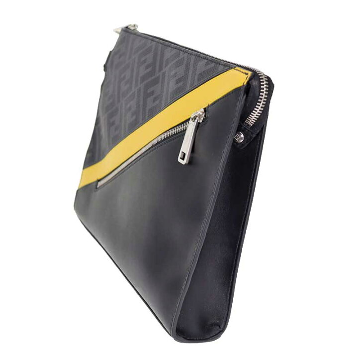 楽天市場】FENDI【フェンディ】7VA491 クラッチバッグ フラット スリム 