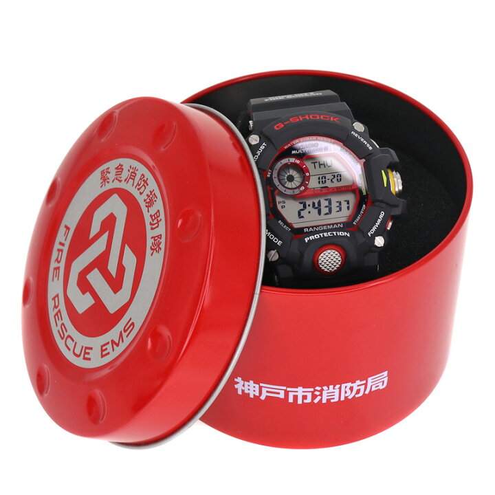 楽天市場】CASIO【カシオ】GW-9400NFST-1AJR G-SHOCK レンジマン 緊急  
