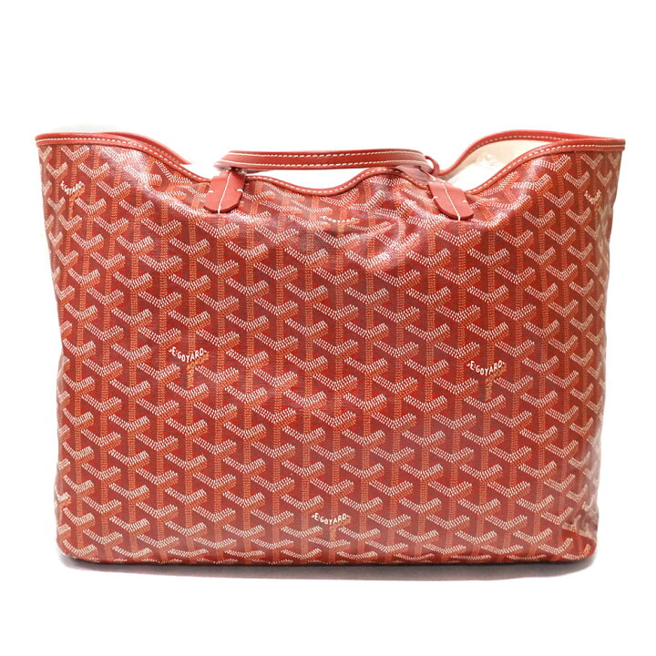 楽天市場】GOYARD【ゴヤール】サンルイPM コーティングキャンバス 赤 