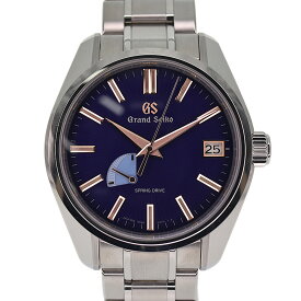 グランドセイコー Grand Seiko SBGA447 9R65-0EB0 スプリングドライブ ヘリテージコレクション 銀座限定200本 腕時計 メンズ ブルー【中古】