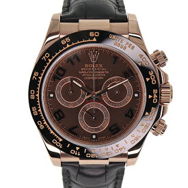 ロレックス Rolex 116515LN コスモグラフデイトナ ブラウン メンズ 腕時計【中古】