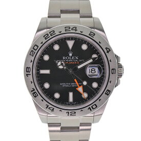 ロレックス Rolex 216570 エクスプローラー2 ブラック 腕時計【中古】