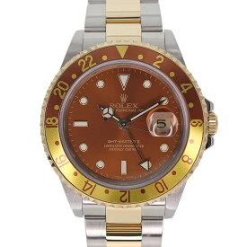 ロレックス Rolex 16713 GMTマスター2 ブラウン（ルートビア ） メンズ 腕時計【中古】