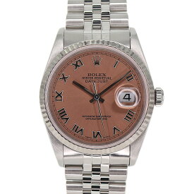 ロレックス Rolex 16234 デイトジャスト ピンクローマン メンズ【中古】