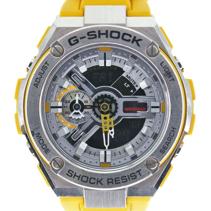 楽天市場】カシオ Casio GST-410 G-SHOCK イエロー 腕時計【中古 