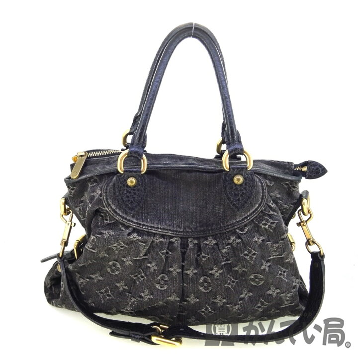 楽天市場】LOUIS VUITTON【ルイ・ヴィトン】モノグラムデニム ノワール 