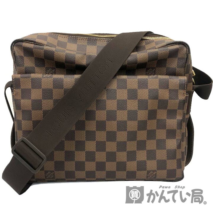 楽天市場】【ルイヴィトン】N45255 ナヴィグリオ ダミエ エベヌ 