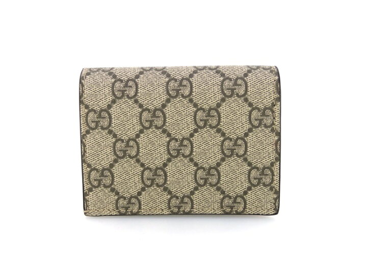 楽天市場】GUCCI【グッチ】ミスティックキャット 二つ折財布 GG 