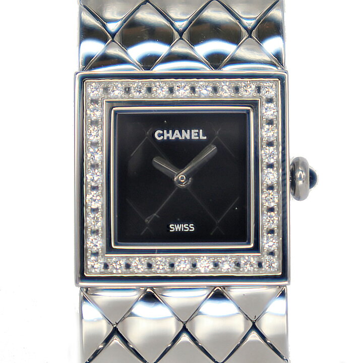 楽天市場】シャネル Chanel H0489 マトラッセウォッチ ダイヤモンド 