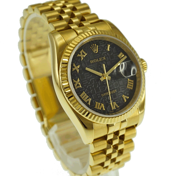 【純正パーツ】 ロレックス デイトジャスト 文字盤 24mm ゴールド 6963 ROLEX ロレックス デイトジャスト 6904 32番台 YG 金無垢 K18
