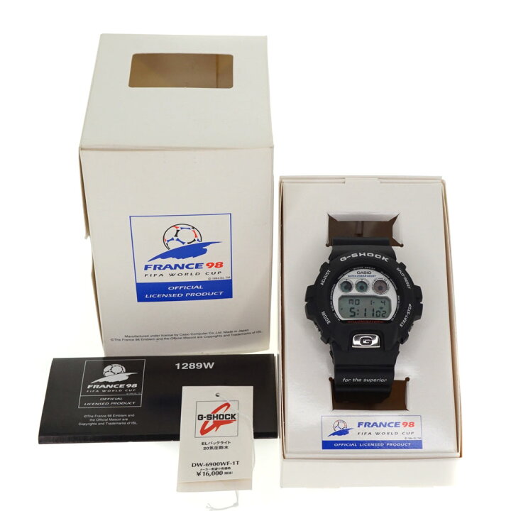 楽天市場】CASIO【カシオ】DW-6900WF-1T G-SHOCK FIFA ワールドカップ 