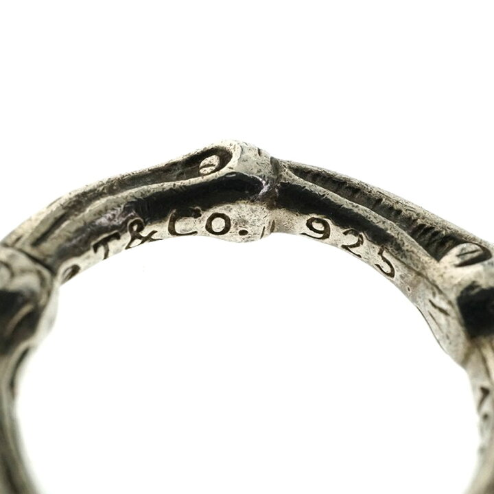 楽天市場】TIFFANY&Co. 【ティファニー】 バンブーリング 指輪 SV925 