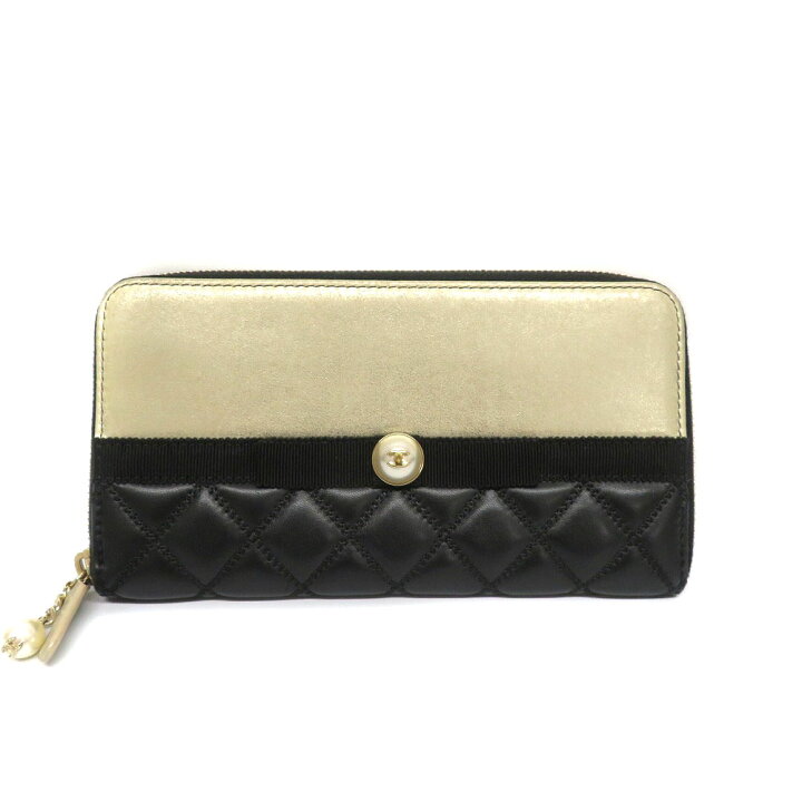 楽天市場】【値下げ】CHANEL 【シャネル】 ラウンドファスナー 長財布 