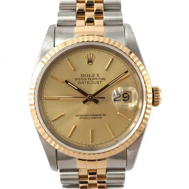 ロレックス Rolex 16233 デイトジャスト シャンパンゴールド 【中古】