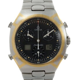 オメガ Omega 386.1231 シーマスター ポラリス クロノグラフ ブラック 【中古】