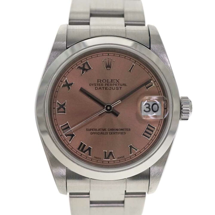 楽天市場】ROLEX【ロレックス】 78240 デイトジャスト ピンク ローマ  