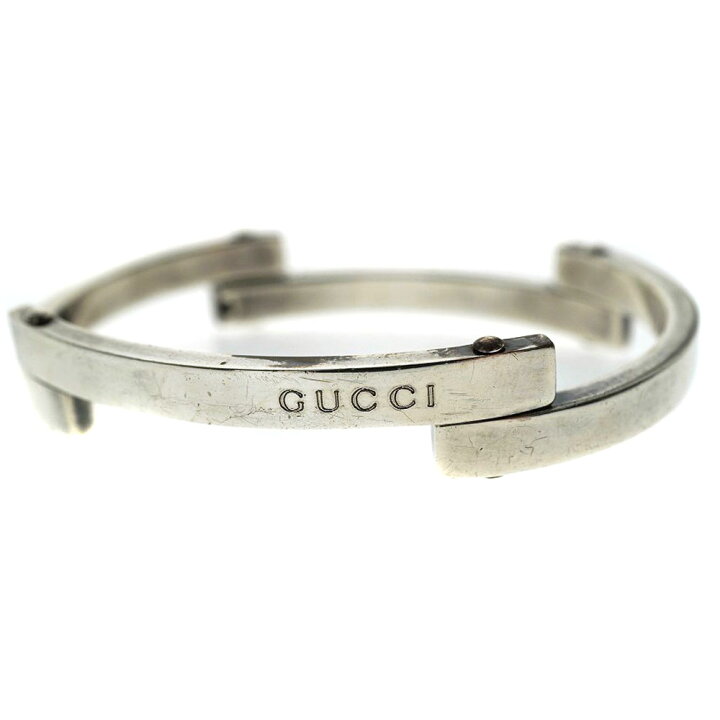 楽天市場】GUCCI 【グッチ】 バングル ブレスレット シルバー SV925 約 