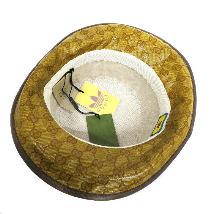 楽天市場】グッチ Gucci 696484 バケットハット Sサイズ アディダス 