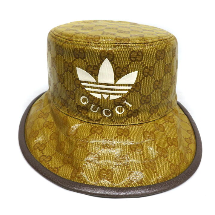 楽天市場】グッチ Gucci 696484 バケットハット Sサイズ アディダス 
