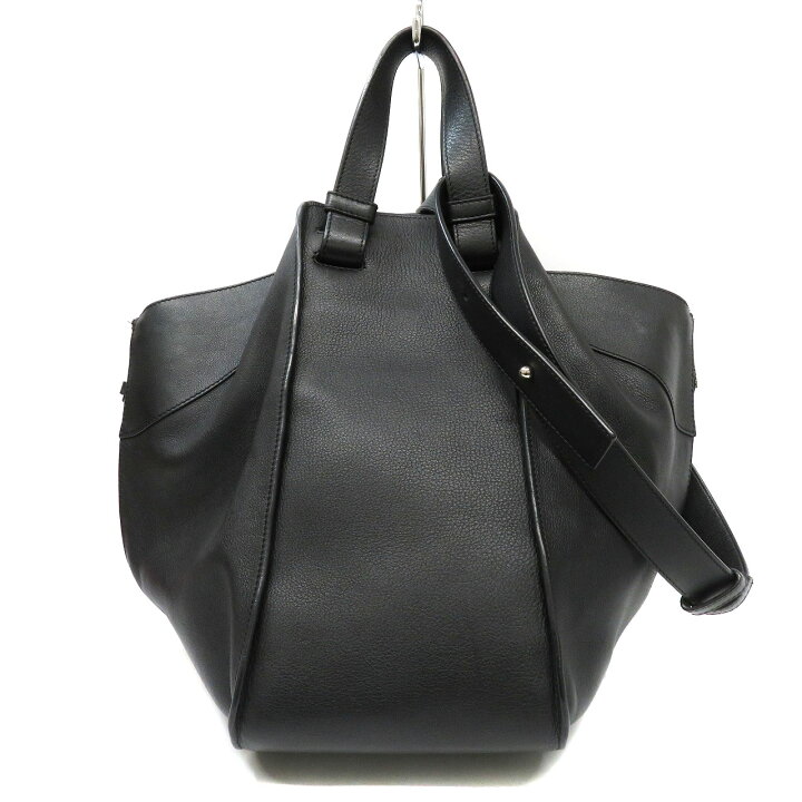 楽天市場】ロエベ Loewe ハンモック バッグ ミディアム ブラック 