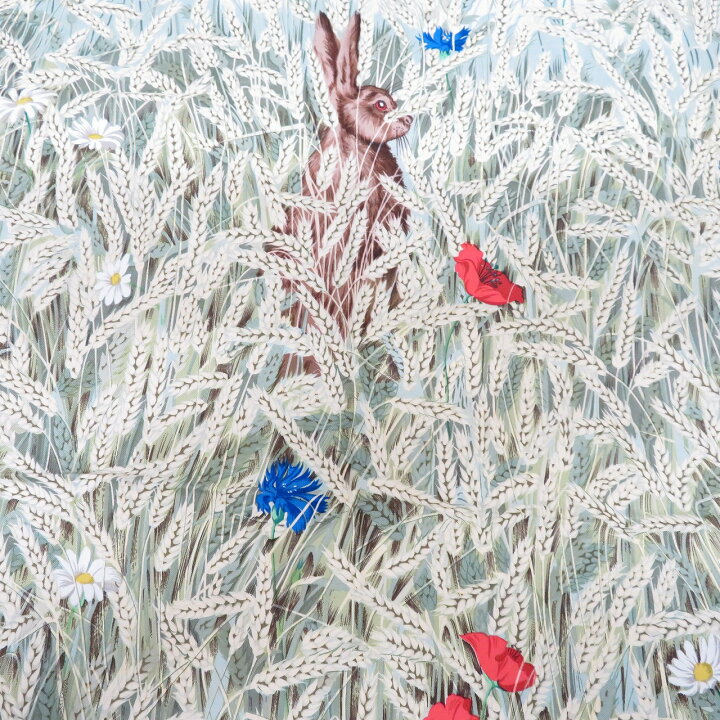 楽天市場】エルメス Hermes カレ90 LAPINS DANS UN CHAMP DE 麦畑と 