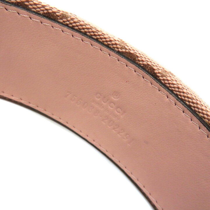 楽天市場】グッチ Gucci 755038 カチューシャ ピンク 【中古】 : 質屋  