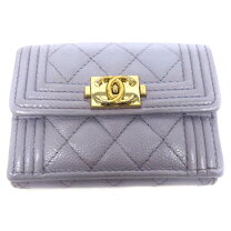 楽天市場】BOY CHANEL（形状（財布）三つ折り財布）（バッグ・小物 