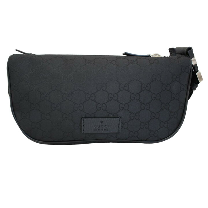 楽天市場】【中古】グッチ Gucci 449182 ナイロンレザー ボディバッグ  