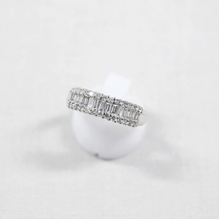 楽天市場】中古美品 PT900 ダイヤモンドリング D0.74ct/約5.9g/13号