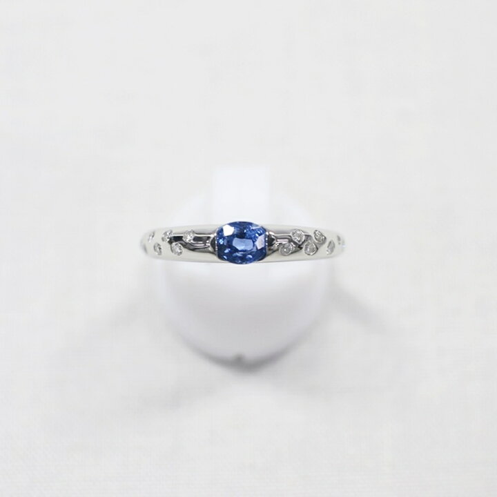 楽天市場】美品 PT900 サファイア・ダイヤモンドリング S0.62ct/D0  