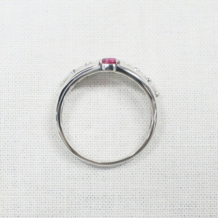 楽天市場】美品 PT900 ルビー・ダイヤモンドリング R0.248ct/D0.37ct 