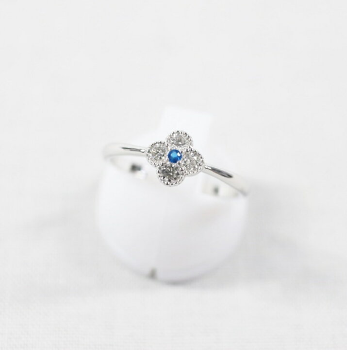 楽天市場】中古美品 Pt900 アウトナイト・ダイヤモンドリング A0.01ct  