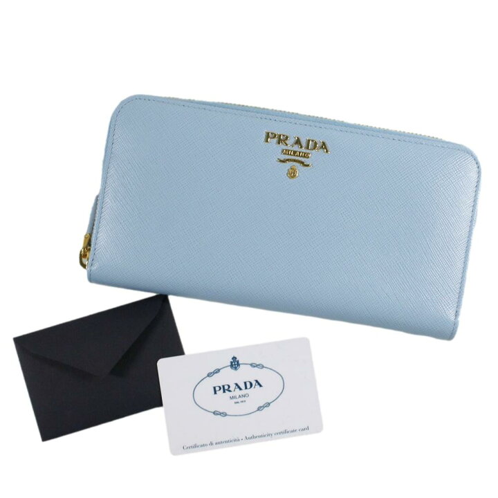 楽天市場】ほぼ未使用 PRADA プラダ 1ML506 長財布 ラウンドファスナー 