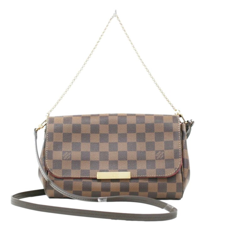 楽天市場】中古品 LOUIS VUITTON ルイヴィトン N41129 ダミエ・エベヌ 