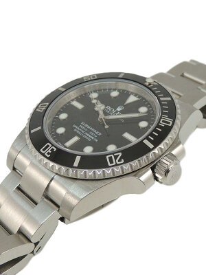 ROLEXロレックス114060サブマリーナノンデイトランダム黒文字盤自動巻きメンズ腕時計【中古】かんてい局【楽ギフ_包装選択】