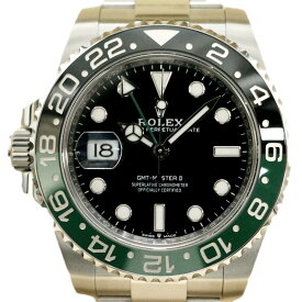 【未使用品】ROLEX(ロレックス) 126720VTNR GMTマスター2 自動巻き メンズ 腕時計 グリーン×ブラック系 箱・ギャラ・コマ×2付属 【中古】かんてい局南熊本店【楽ギフ_包装選択】m5-24130