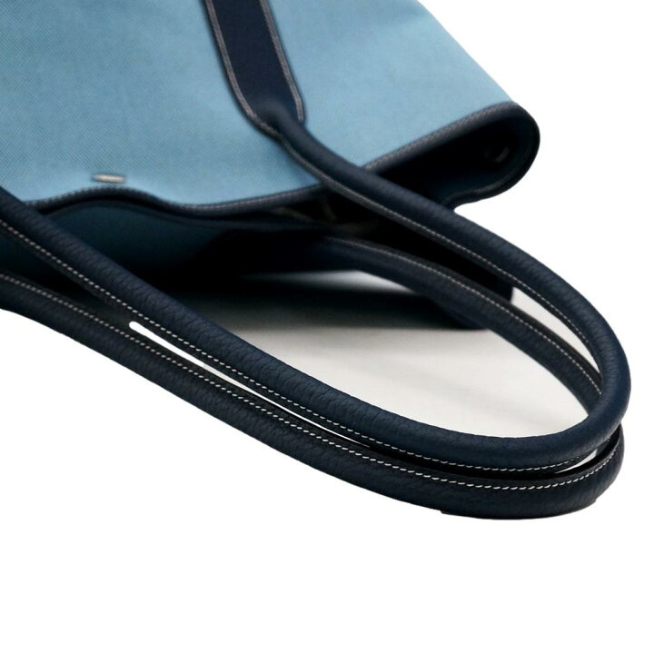 楽天市場】【極美品】HERMES(エルメス) ガーデンパーティ PM ブルー  
