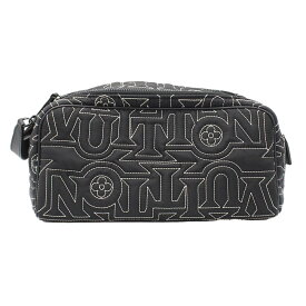 ルイヴィトン スノー ドップ キット M21435 ポーチ クラッチバッグ ナイロン ブラック系　LOUIS VUITTON【中古】かんてい局南高江店【楽ギフ 包装選択】z23-3494