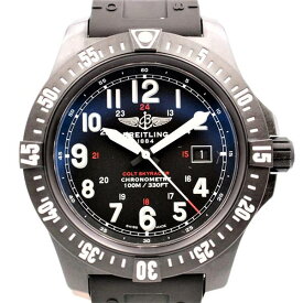 【中古】BREITLING X74320E4/BF87 コルト スカイレーサー クォーツ 100m防水 日付表示 ブライトリング メンズ ブランド 腕時計 USED-SS wtc●