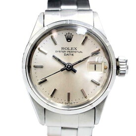 【中古】ROLEX 6519 オイスターパーペチュアル デイト 機械式自動巻き 18番台 1965年頃 ロレックス レディース ブランド 腕時計 USED-B wtc●