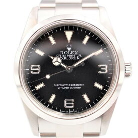 【中古】ROLEX 114270 エクスプローラー 機械式自動巻き F番 2004年頃 ロレックス メンズ ブランド 腕時計 USED-SA wtc●