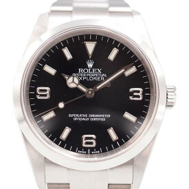 【中古】ROLEX 114270 エクスプローラー 機械式自動巻き F番 2003年頃 ロレックス メンズ ブランド 腕時計 USED-A wtc●