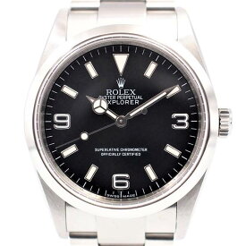 【中古】ROLEX 114270 エクスプローラー 機械式自動巻き V番 2009年頃 ロレックス メンズ ブランド 腕時計 USED-SA wtc