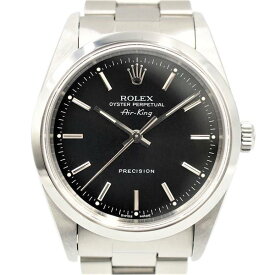 【中古】ROLEX 14000 エアキング 機械式自動巻き P番 2000年頃 ロレックス メンズ ブランド 腕時計 USED-AB wtc●