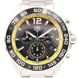 【中古】TAG HEUER CAZ101AC フォーミュラ1 クォーツ 200m防水 日付表示 クロノグラフ タキメーター タグホイヤー メンズ ブランド 腕時計 USED-AB wtc●